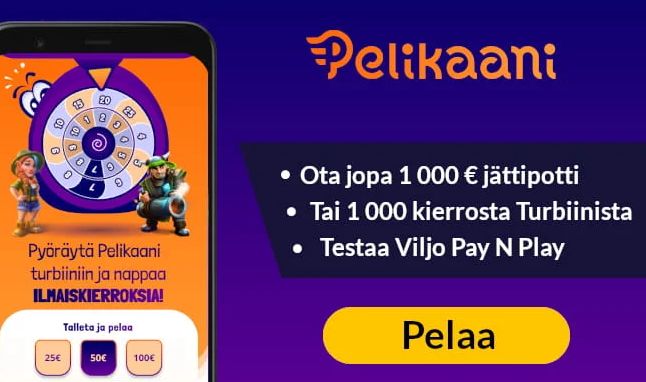 Pelikaani Casino arvostelu – Verovapaa pikakasino