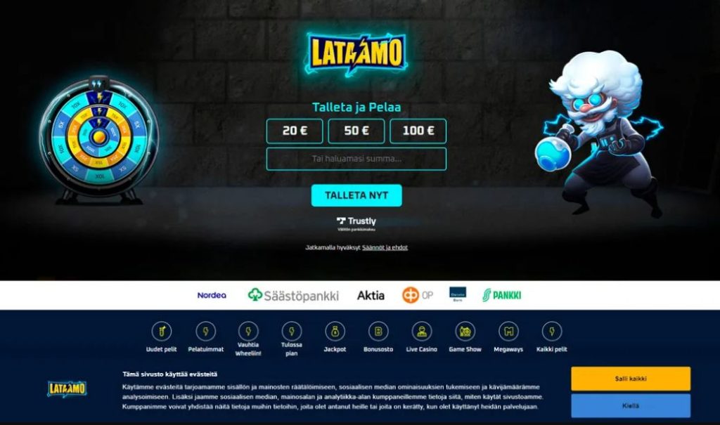 lataamo bonukset kokemuksia